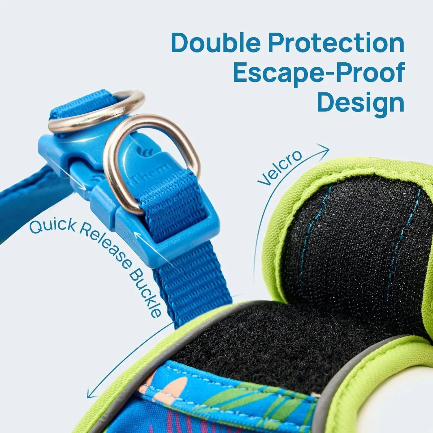 Petthem Adjustable Reflective Soft Mesh Cat Harness and Leash Set - Lightweight, Escape-Proof Walking Vest for Cats and Small Dogs, Perfect for Outdoor Adventures